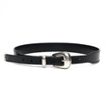 HALF WORK American denim cavalry belt retro tanned leather handmade pure cowhide leather belt for men and women