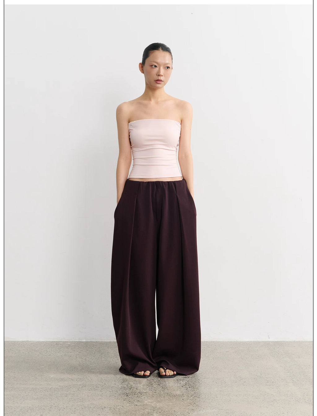 LINY LIBERTY High Waist Wide Leg Casual Versatile Sweatpants