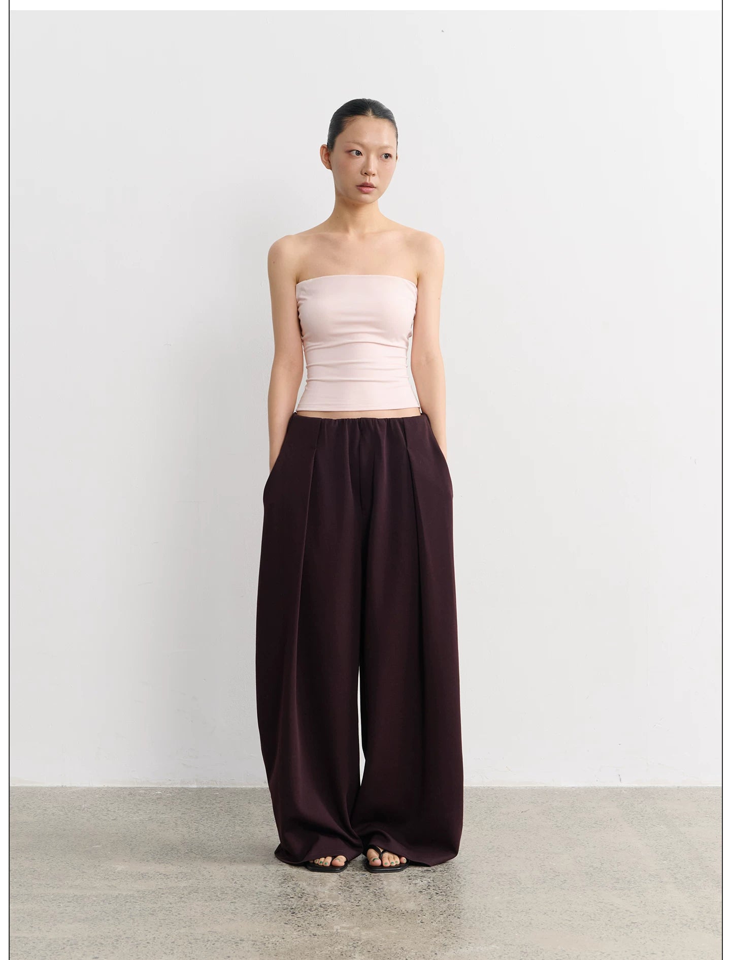 LINY LIBERTY High Waist Wide Leg Casual Versatile Sweatpants