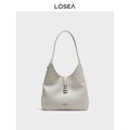 LOSEA Leather Gourd Large Capacity Shoulder Bag
