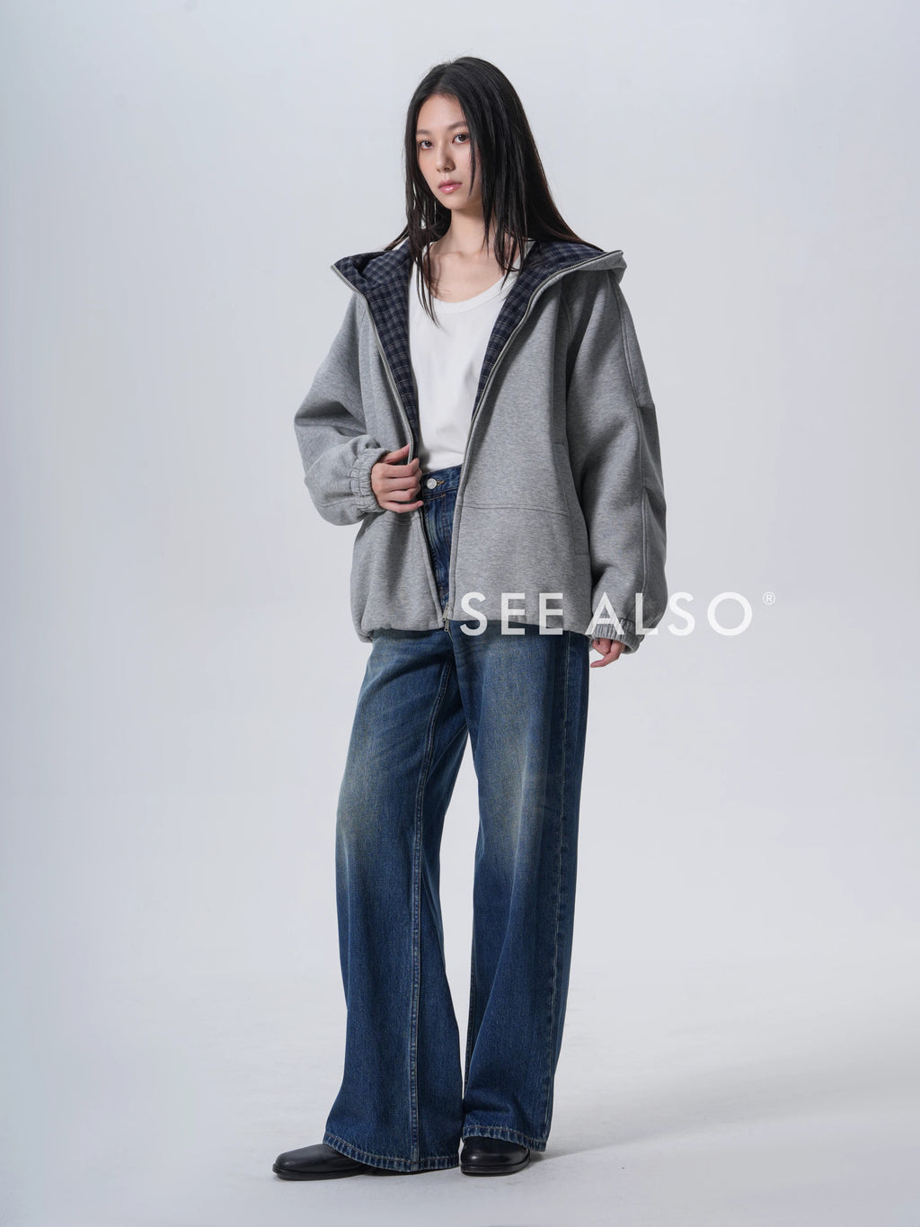 SEE ALSO Super Worsted Combed Cotton Straight Slack Jeans
