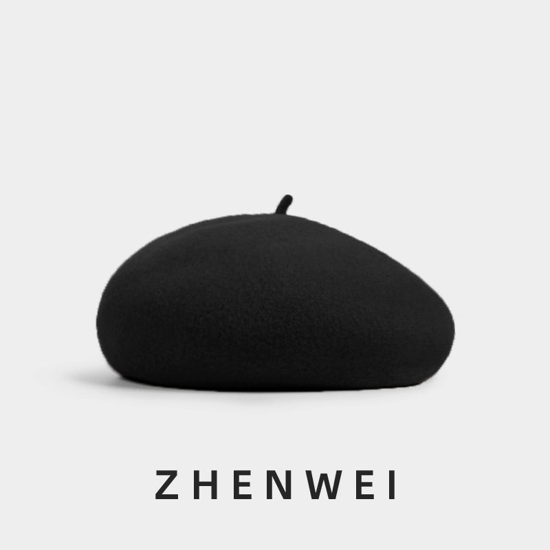 ZHENWEI Premium Full Wool Beret