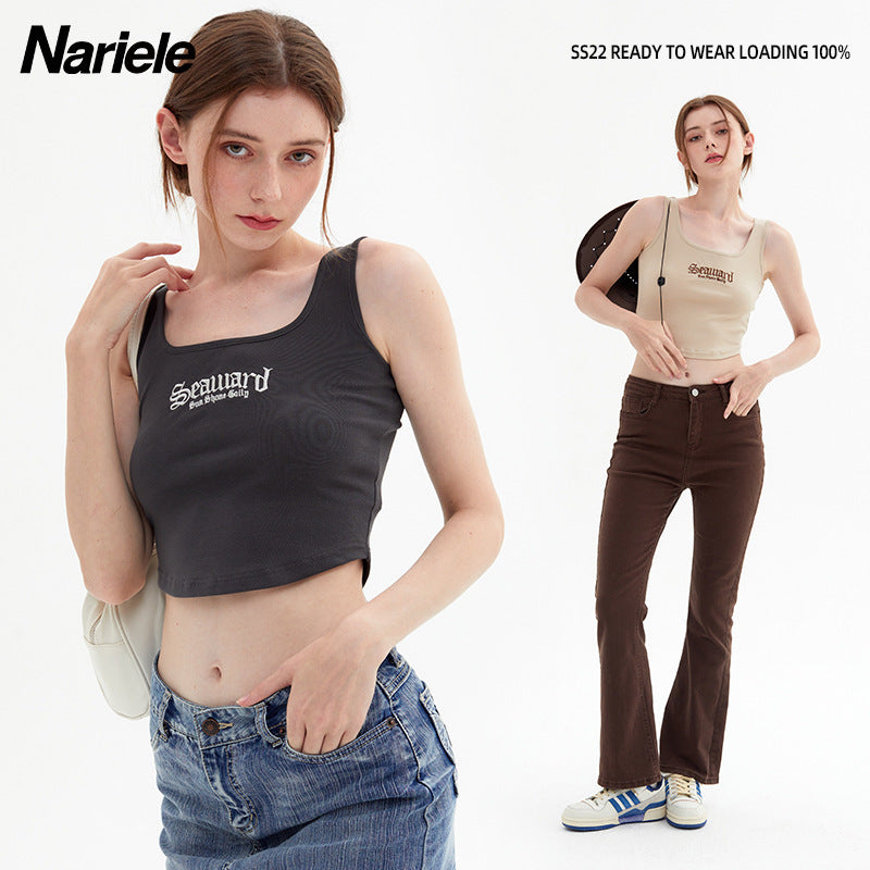 Nariele  Sweet and Spicy Style Outer Wear Slim Sling