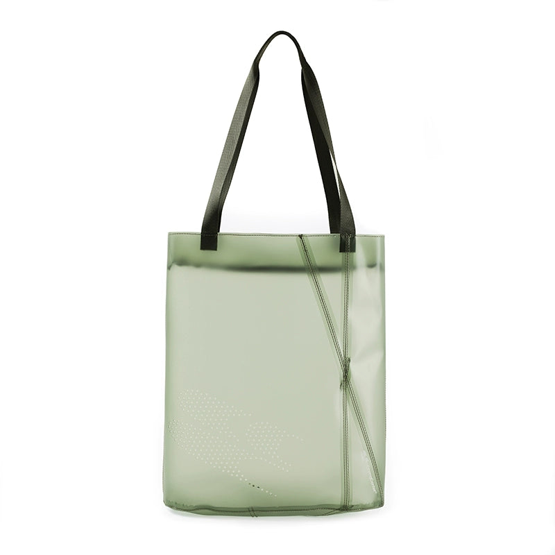 CryingCenter Environmentally Friendly Degradable Splicing Star Tote Bag