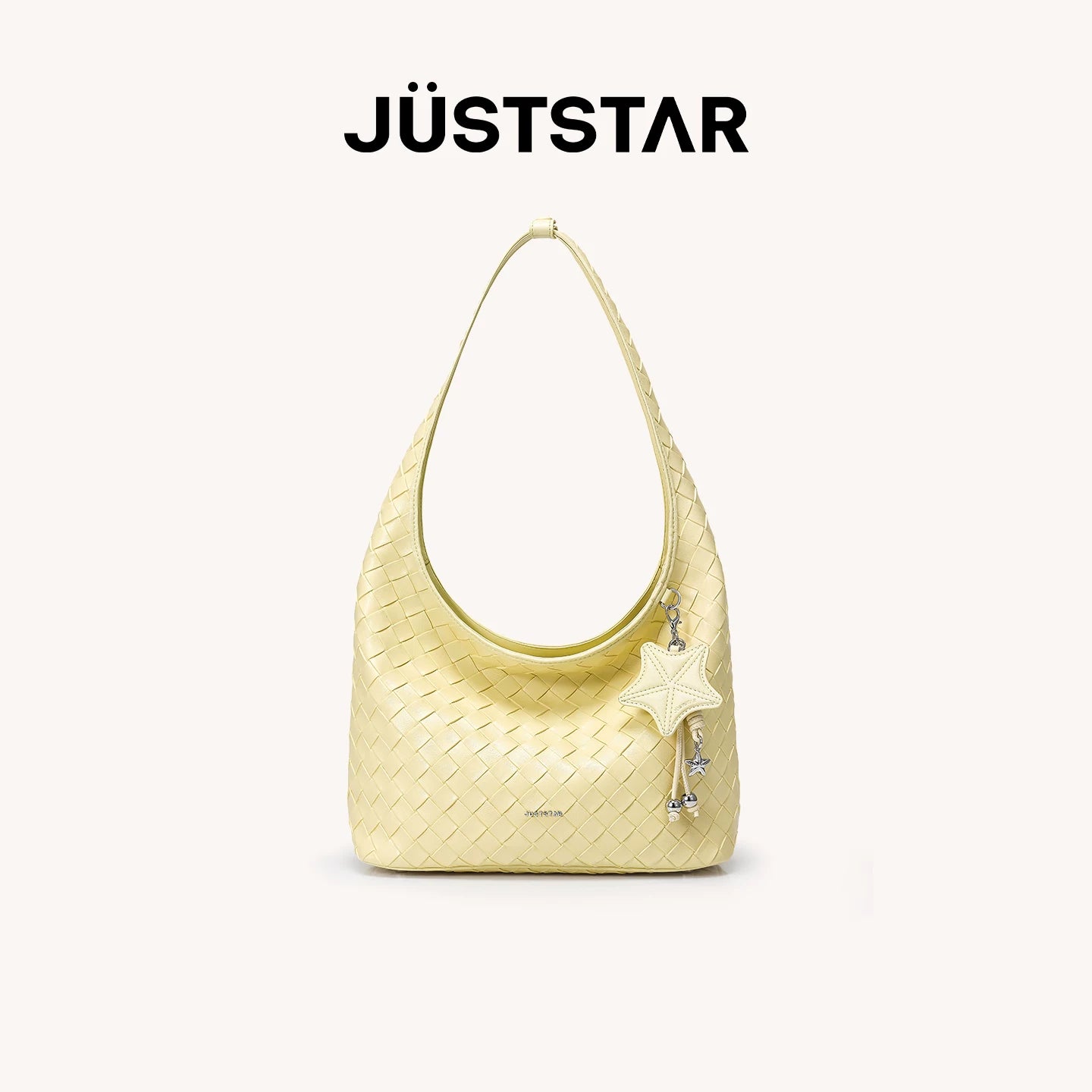 JUST STAR Large-capacity Lazy Vacation Woven Bag