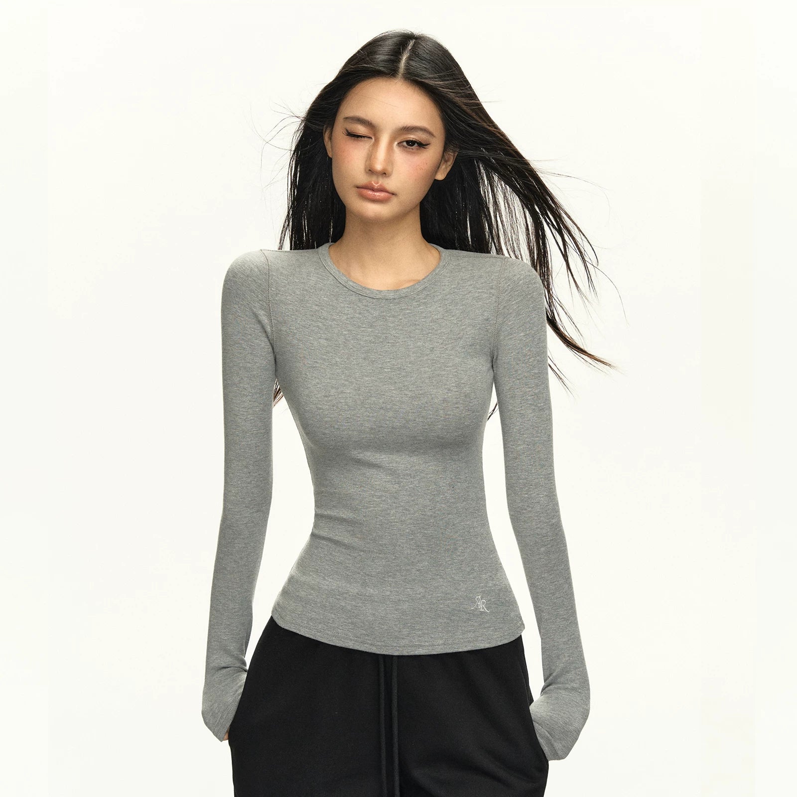 Ariseism Vintage Slim Fit Inner Bottom Long Sleeve