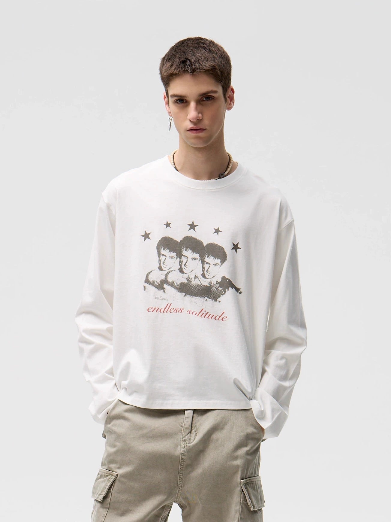 CENSMADE TD Portrait Old Print Long Sleeve