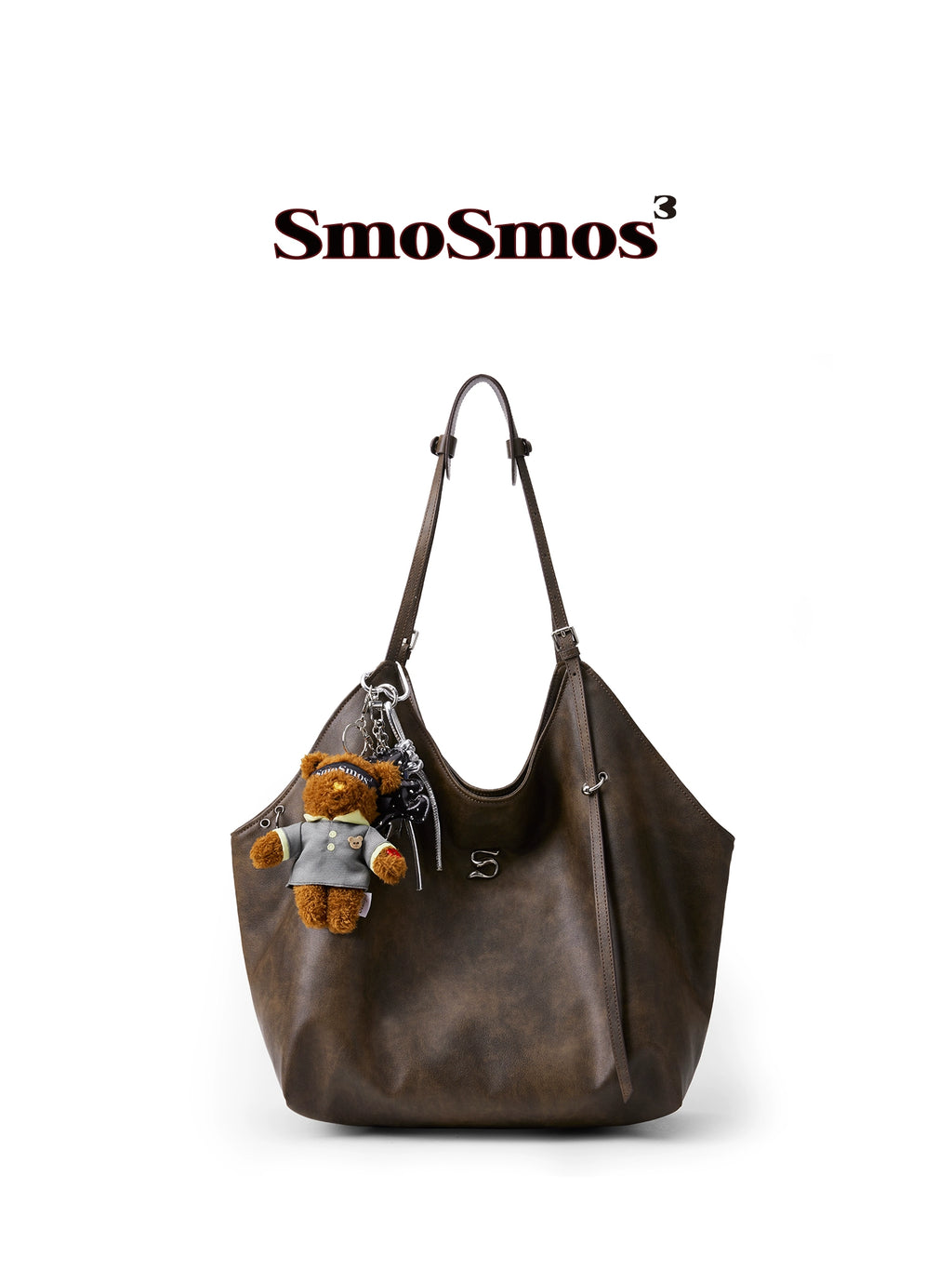 SmoSmos Vintage Commuter Shoulder Tote Bag