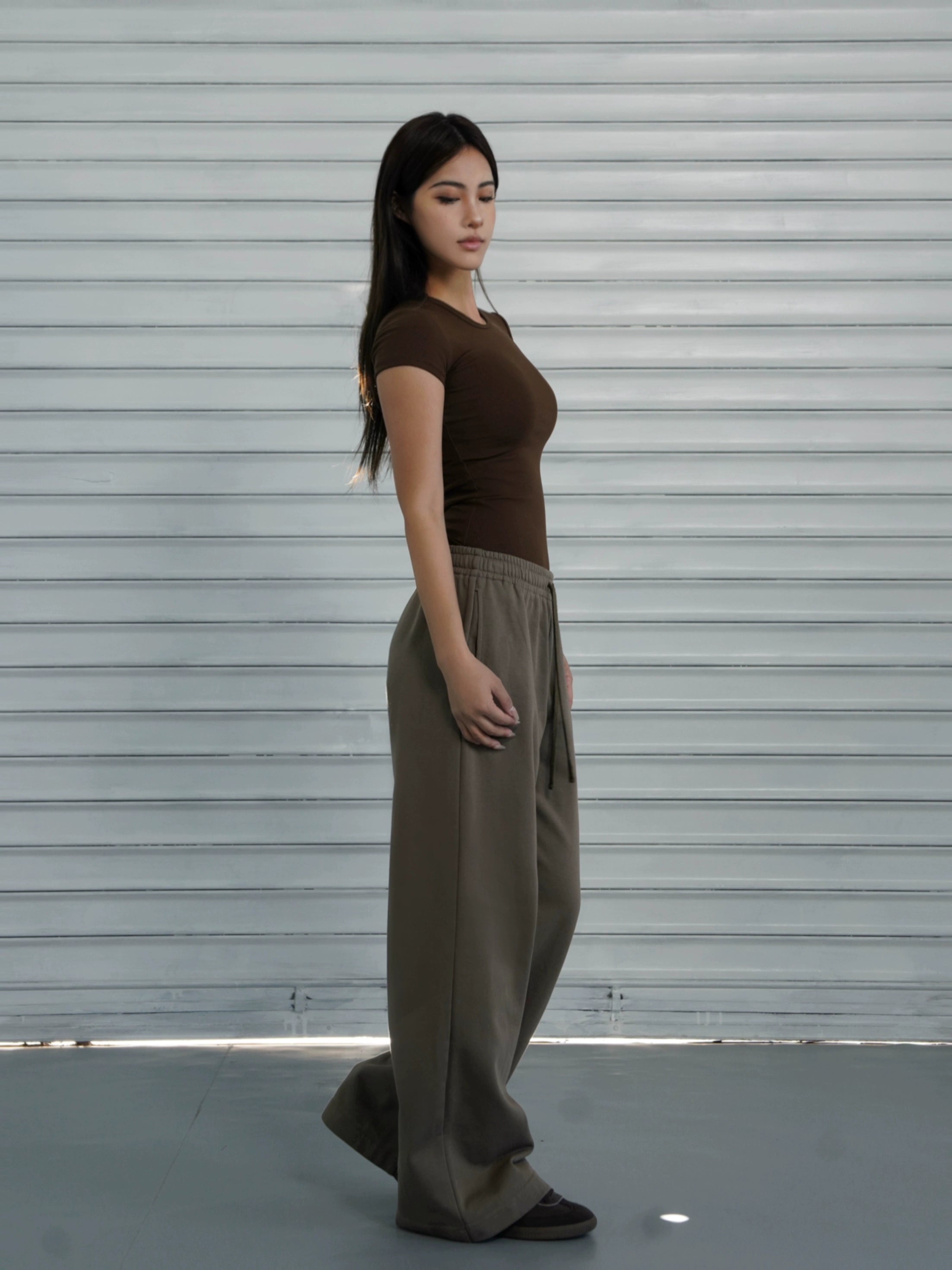 Jim Kennet Low Waist Straight Versatile Sweatpants