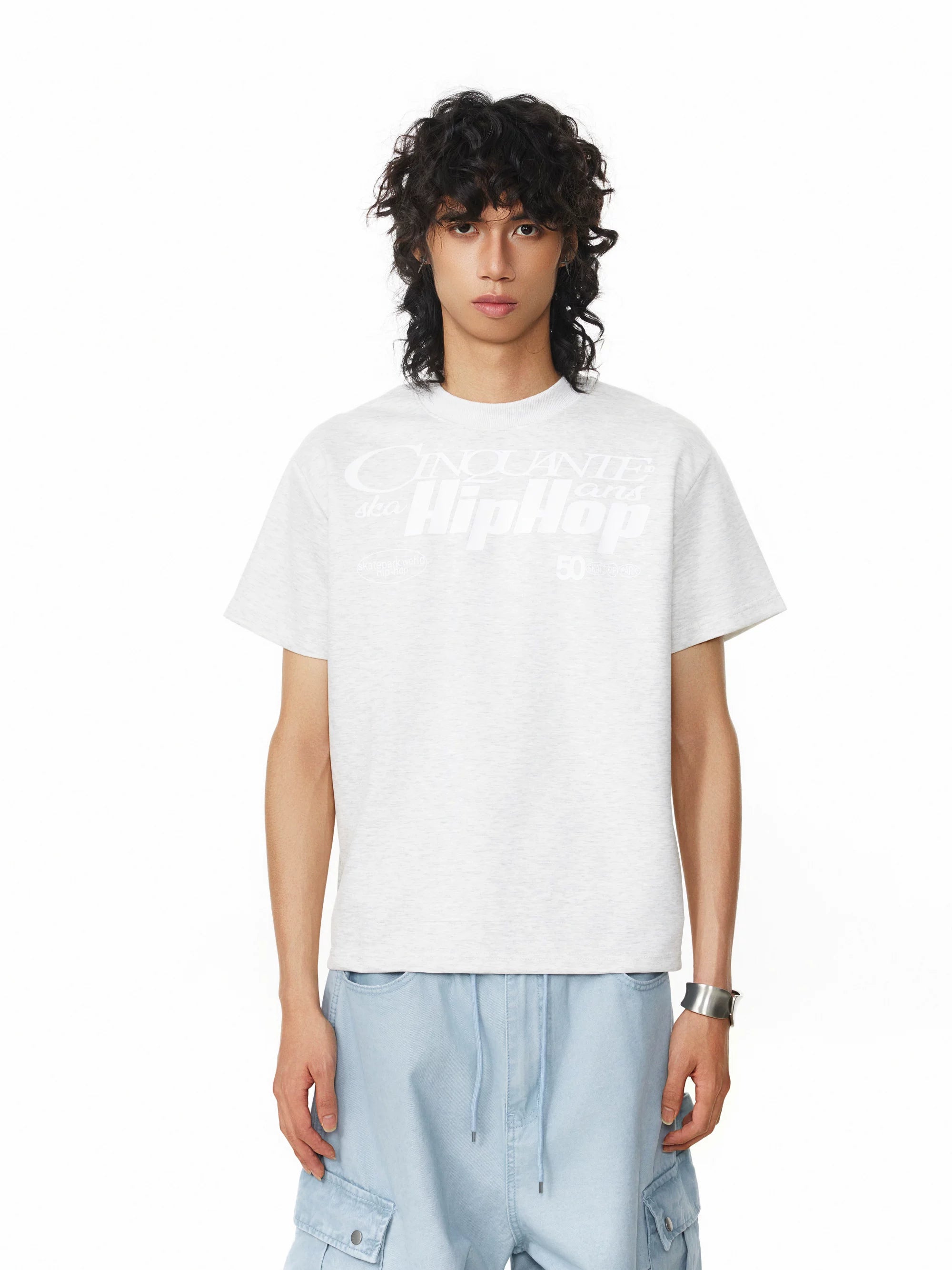 BTSG Retro Copper Ammonia Wire Air Layer Front Shoulder Short Width Tee