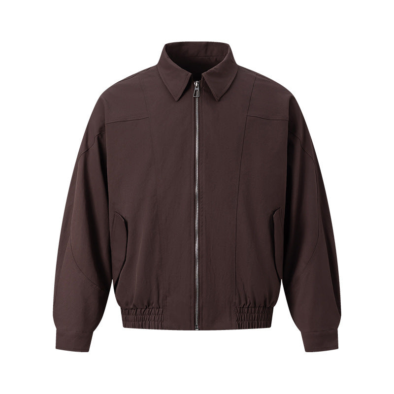 UNF Stand-up Collar Jacket Versatile Loose Coat