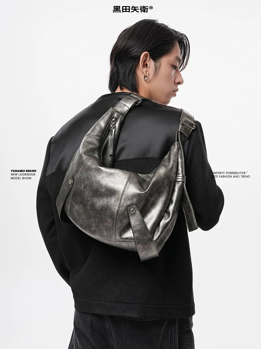 YADAMUI Large Capacity Casual Niche Messenger Bag