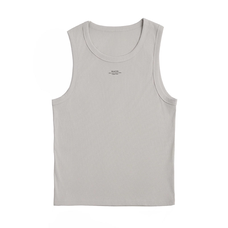 Blessed Sport Slim Bottom Stretch Ribbed Vest