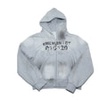 TREclub Embroidered Print Hooded Sweater