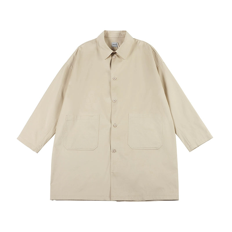 NOEARS Vintage Loose Shoulder Casual Jacket