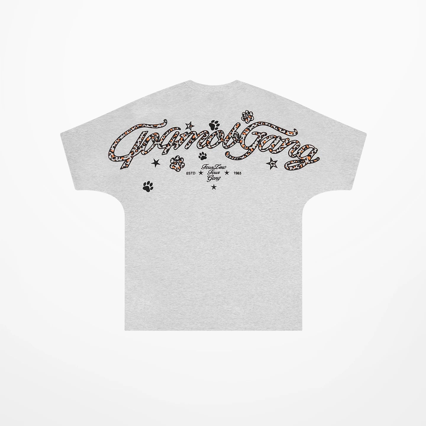 404MO Sticker Embroidery Quick-drying Cool Loose Tee