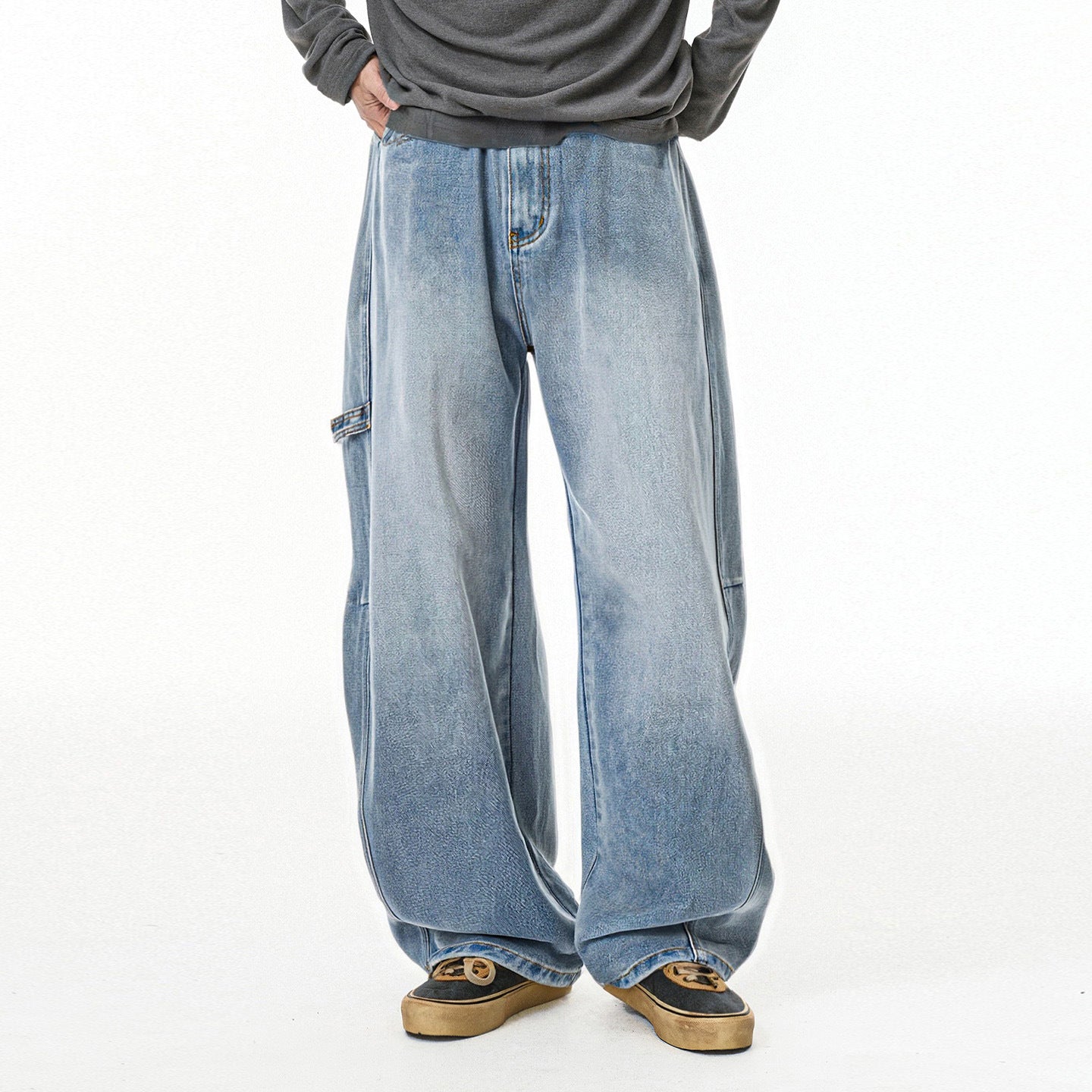 Inflation Wide Leg Tooling Jeans