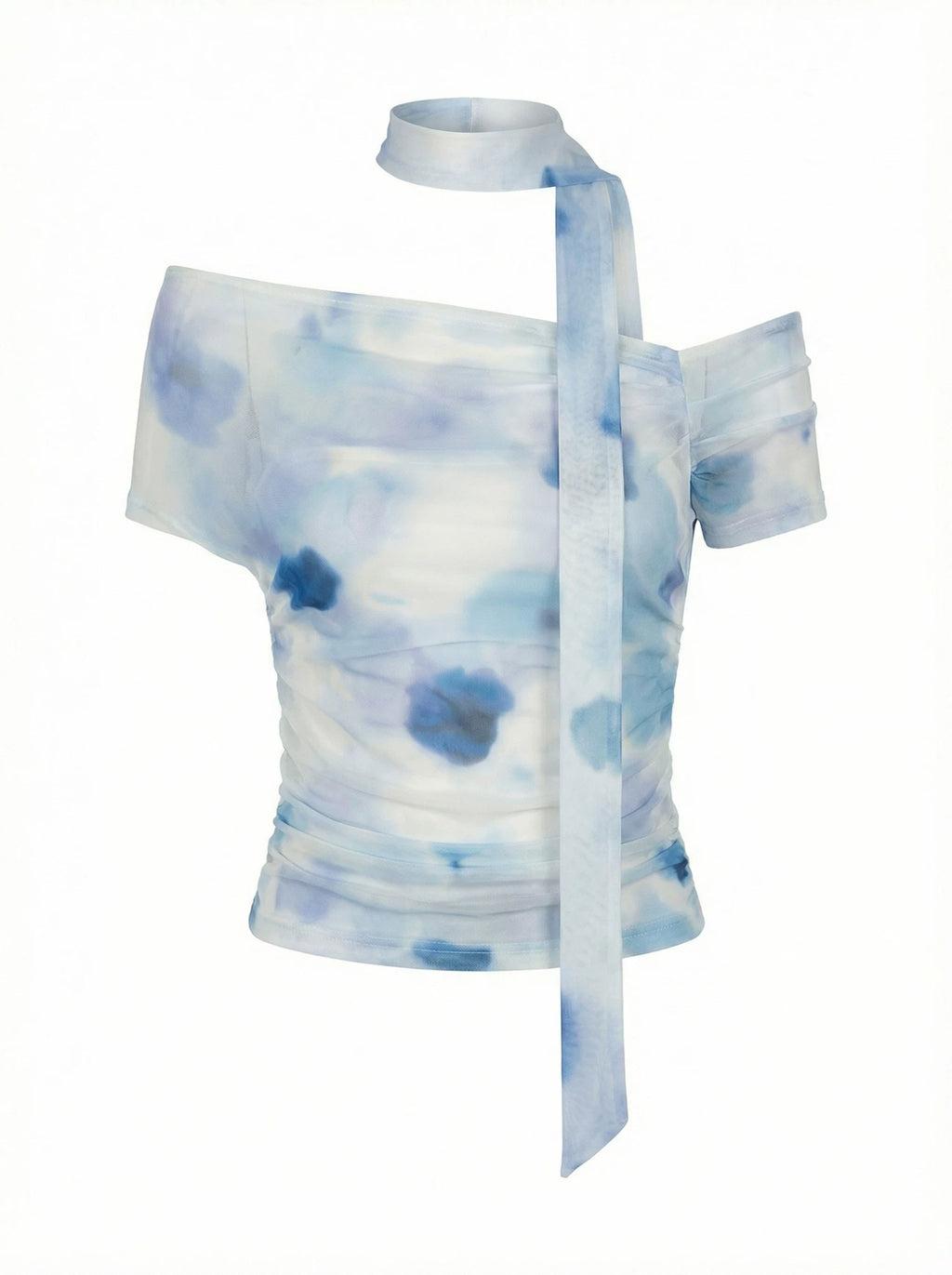 Cantonstory Casual Versatile Floral Tee