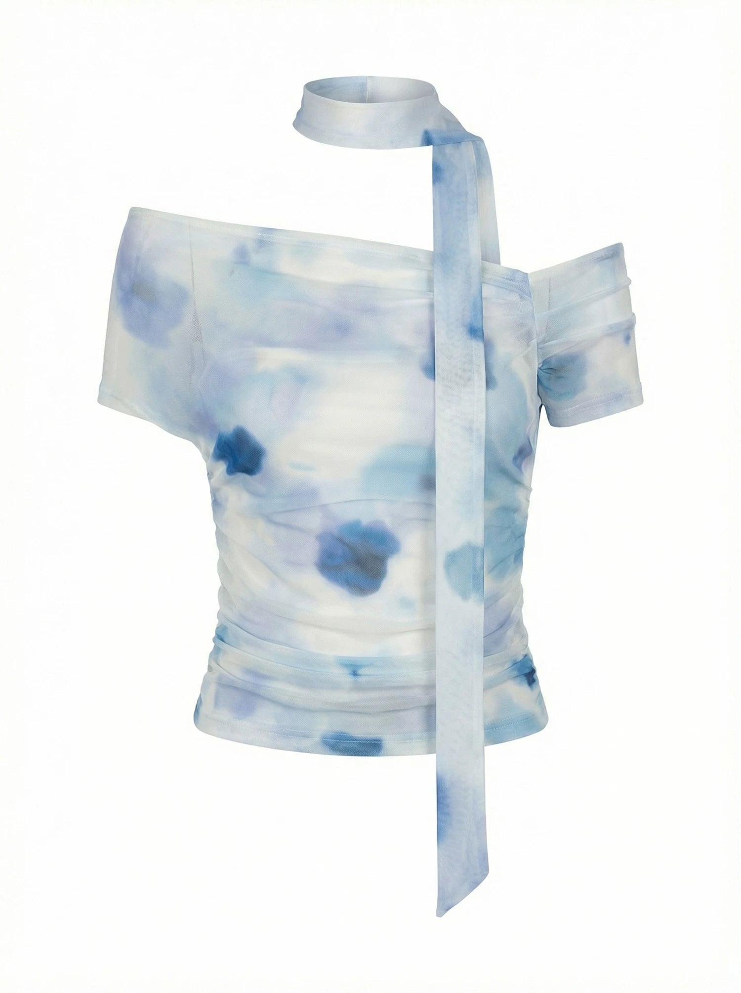 Cantonstory Casual Versatile Floral Tee