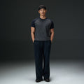 AFTERGLOW Contrast Color Shoulder Sleeve Slim Tee