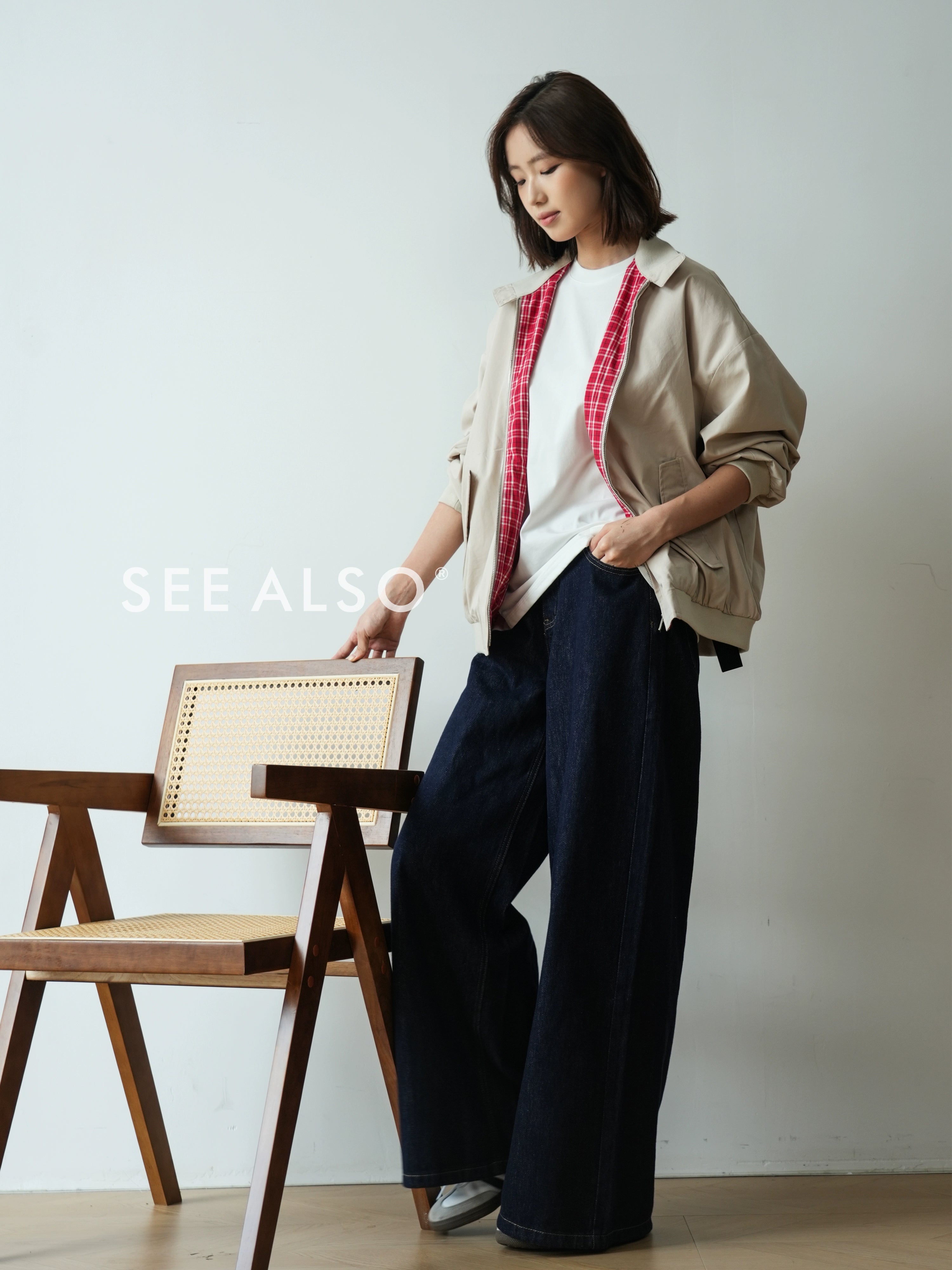 SEE ALSO Vintage Plaid Casual Relaxation Jacket