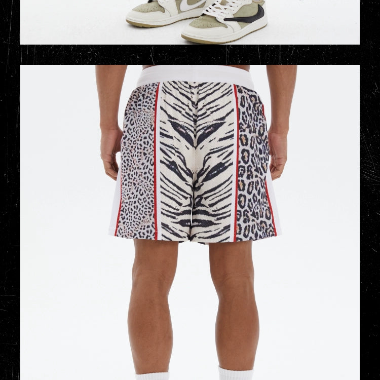 WildX Double Mesh Leopard Quad Shorts
