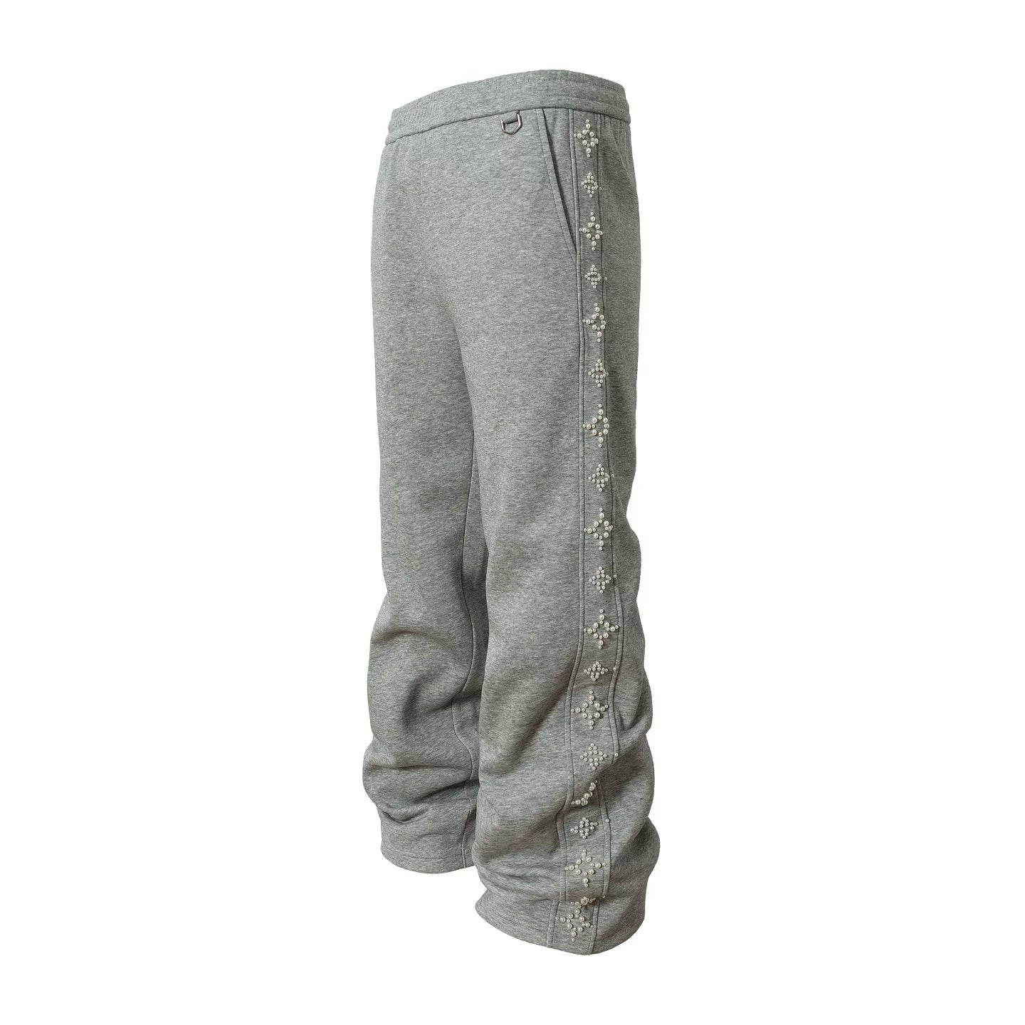YADcrew pearl string loose wide-leg sweatpants