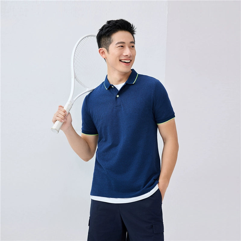 Giordano Casual Versatile Lapel Polo Shirt