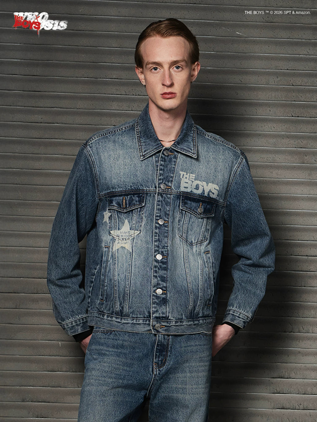 WHOOSIS Vintage Versatile Denim Jacket