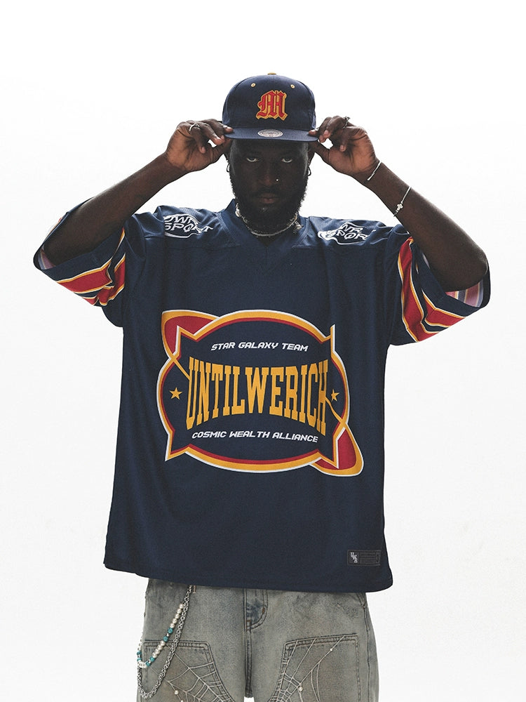 UNTILWERICH Vintage Mesh Quick Dry 90 Ice Hockey Suit Tee