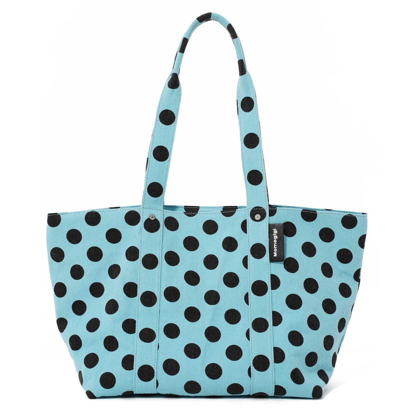 Momogigi Vintage Polka Dot Large Capacity Tote Bag