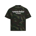 MT99 Camouflage Letter Embroidery Versatile Tee