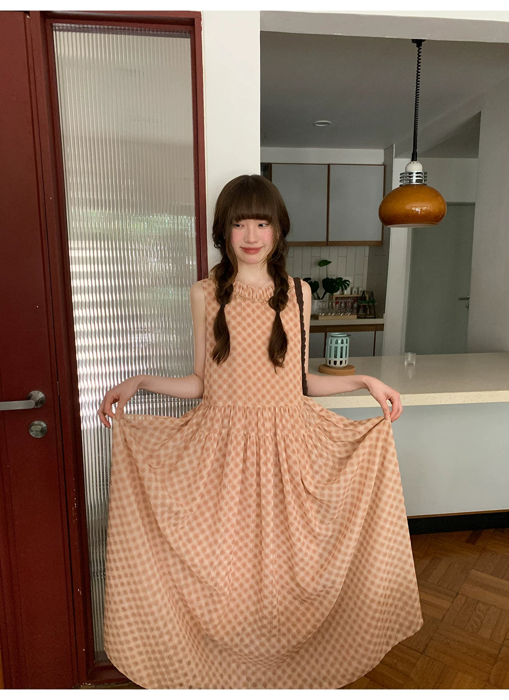 KANO Twill Flowing Dress