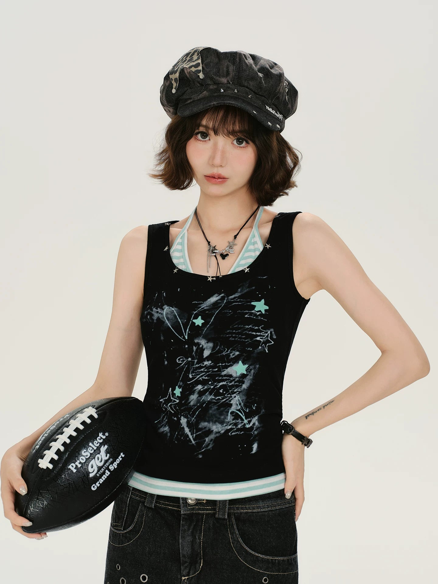 Girlyhalo Slim Fake Two Sling