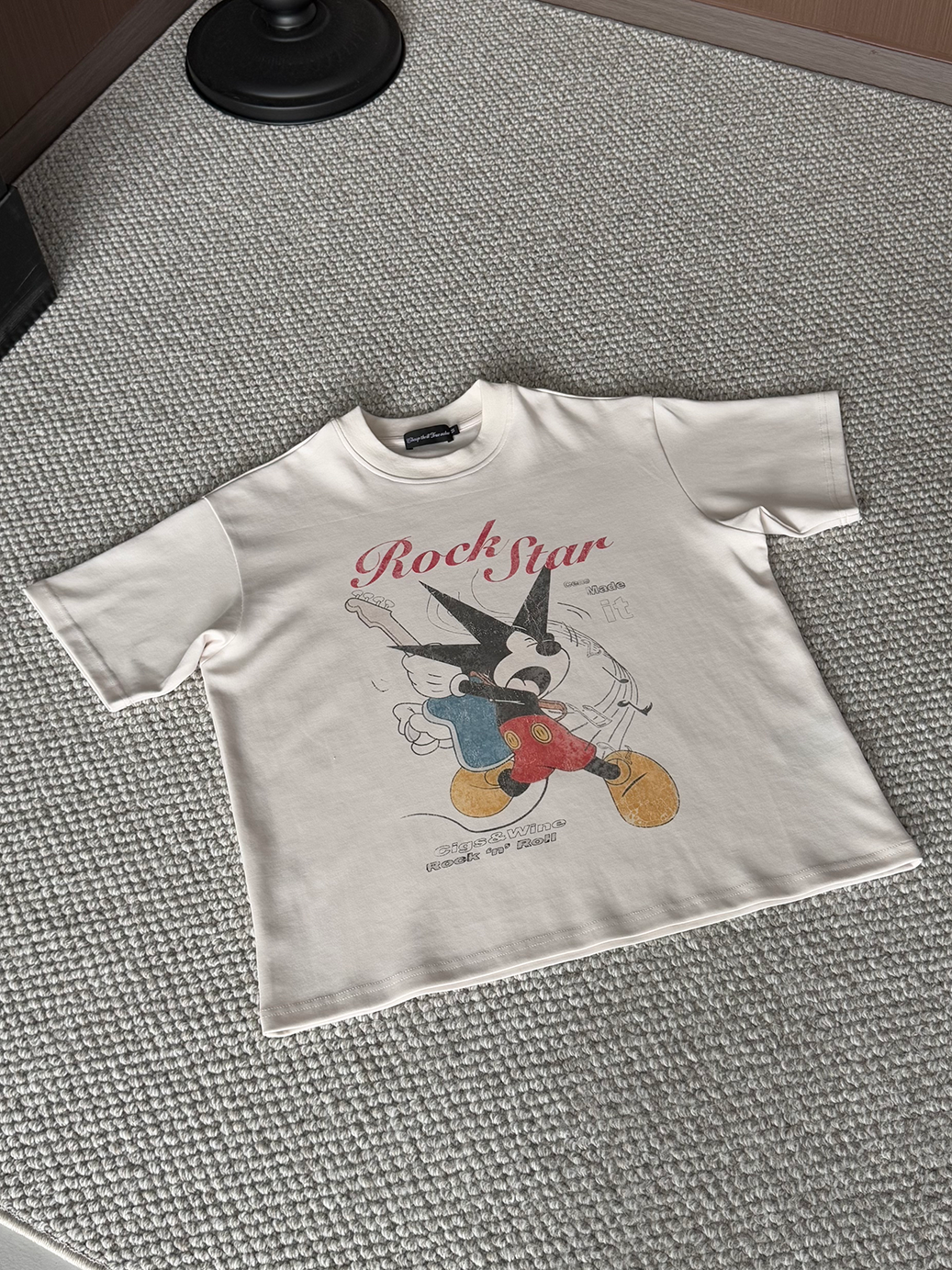 CENSMADE Mickey Old Printed Tee