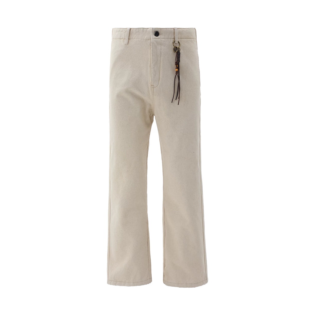 ZOZOFOREST Fleece Stiff Washed Casual Pants