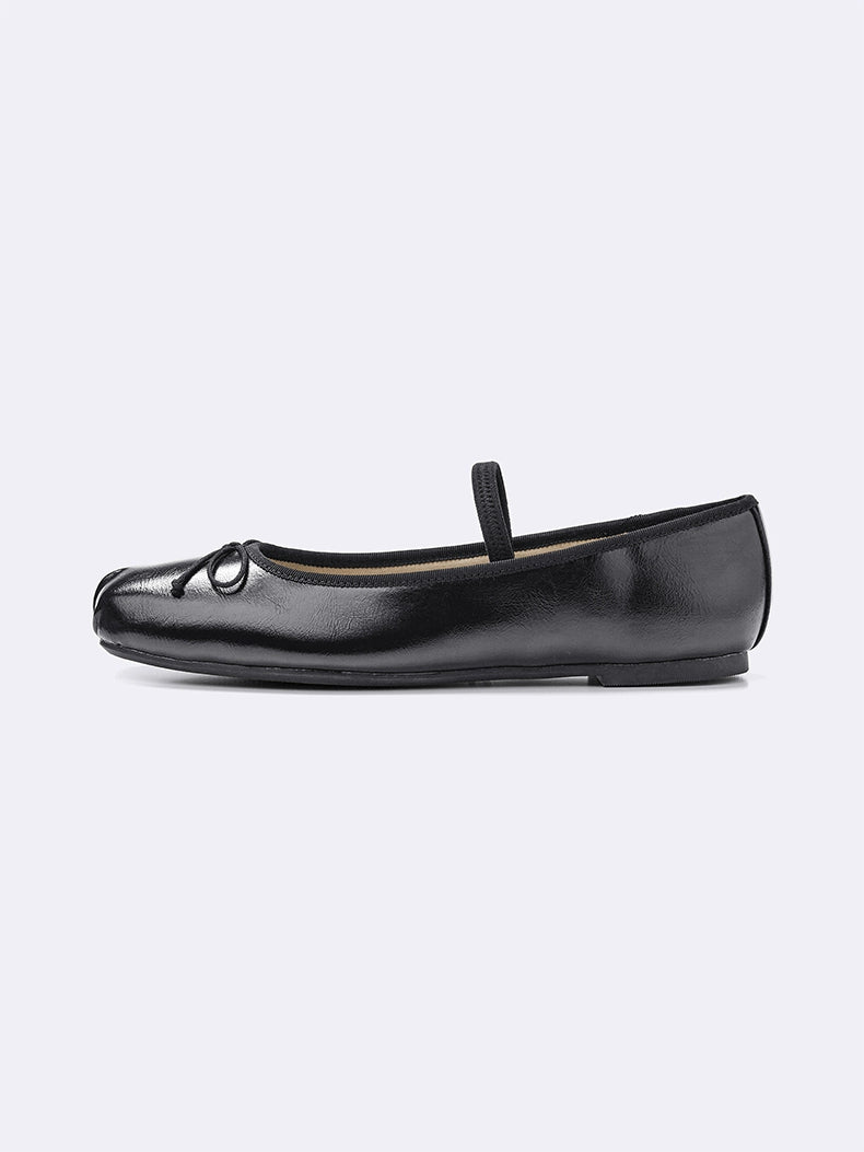 GU Strap Flat Heel Ballet Shoes