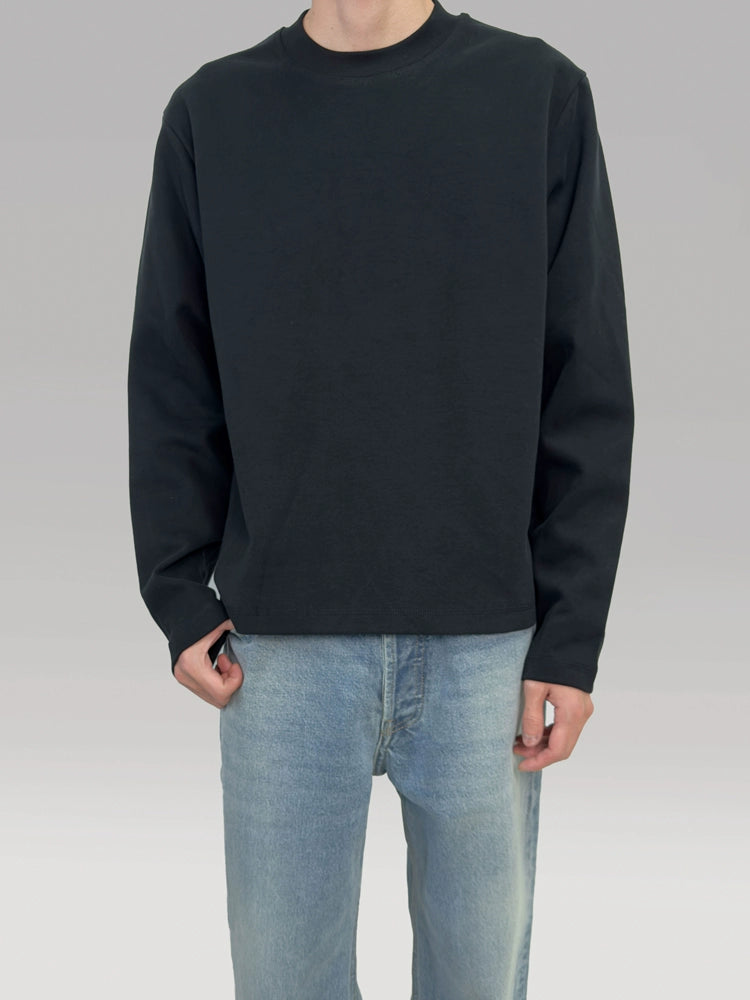 PLUS NO LOGO Double-sided Abraded Warm Long Sleeves