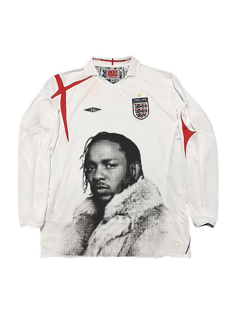 KANYE Retro Versatile Portrait Print Tee