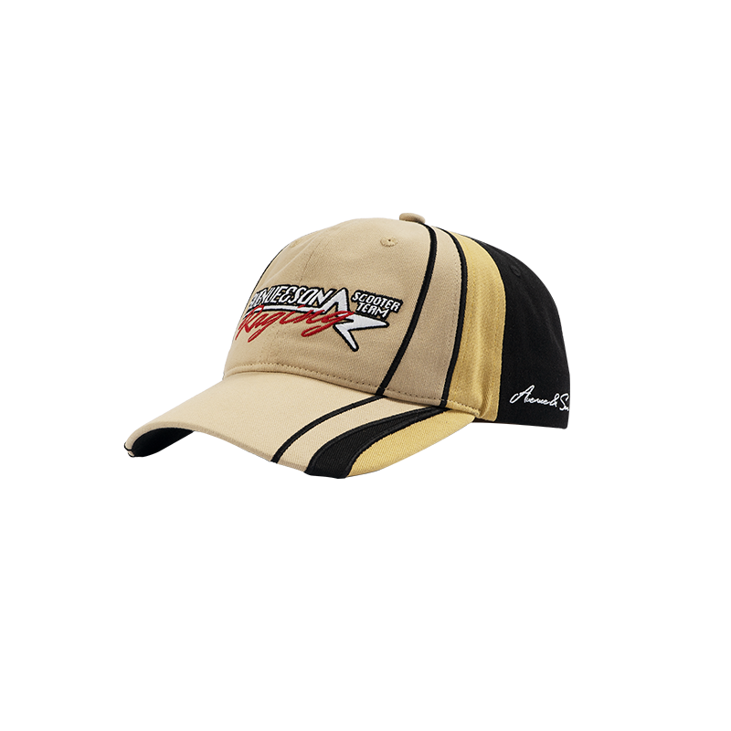 AVENUESON Embroidered Logo Racing Theme Baseball Cap