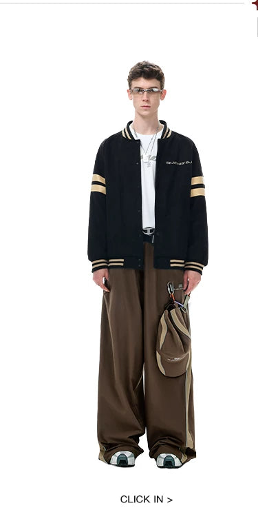 BJHG Premium Embroidery Trendy Shoulder Jacket
