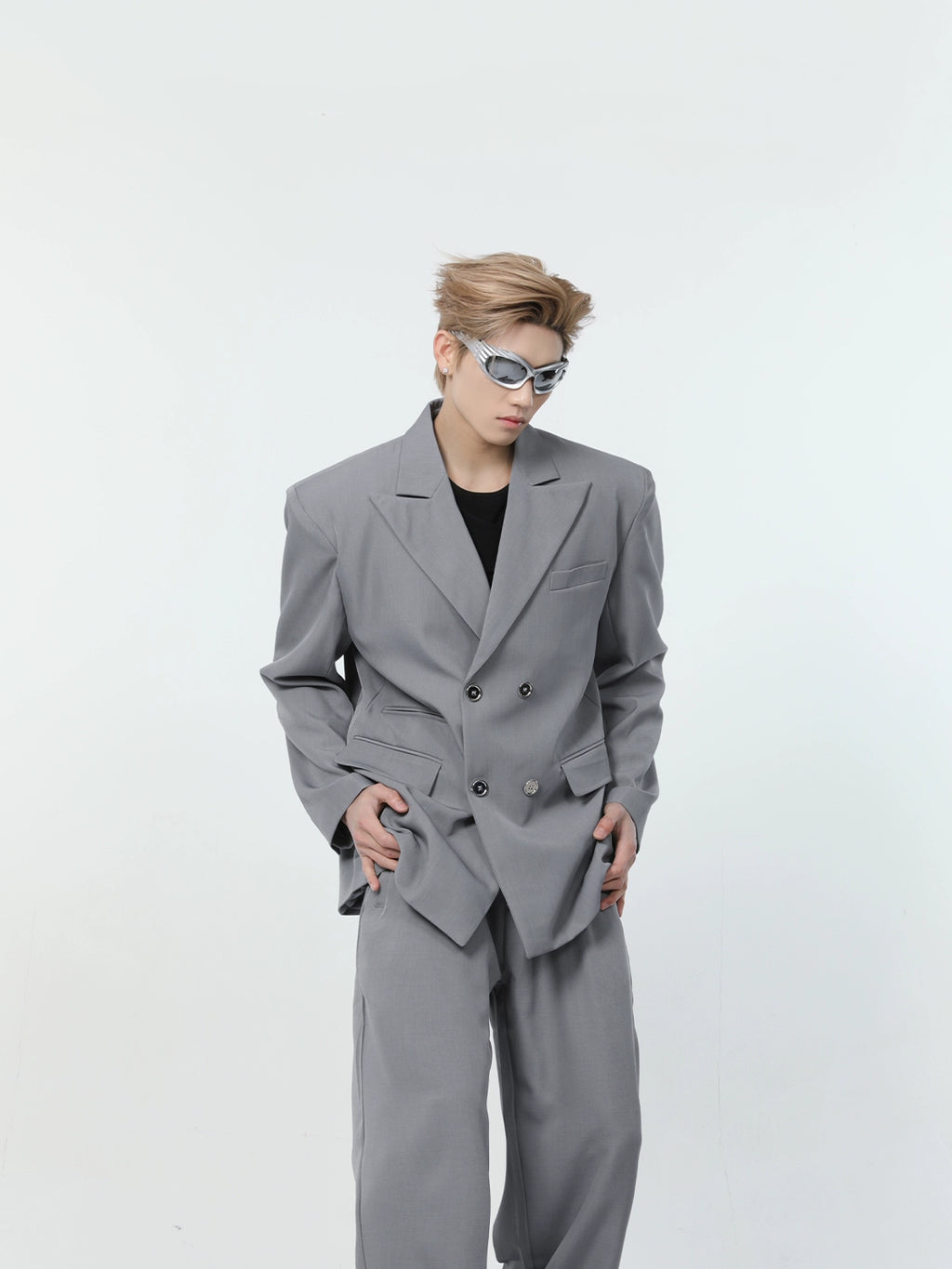 TURNTIDE Niche High-end Shoulder-padded Blazer