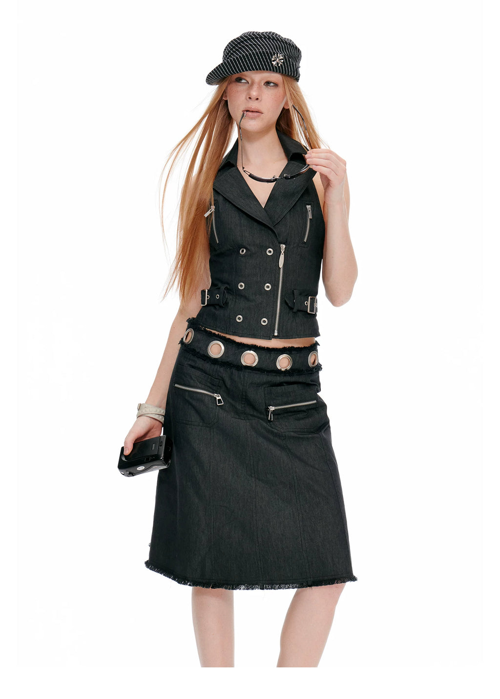 JIKOO Retro Old Texture Neck Sling