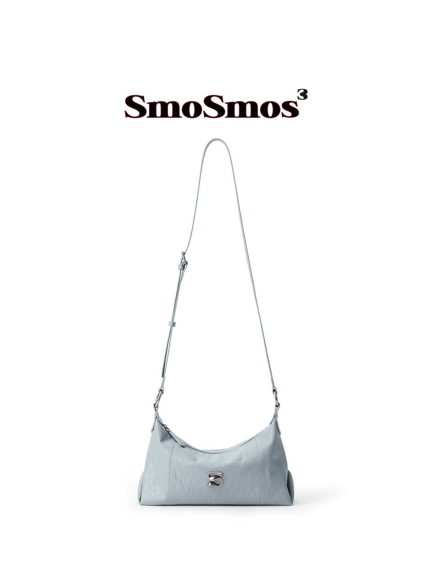 SmoSmos Niche Pleated Crossbody Shoulder Bag