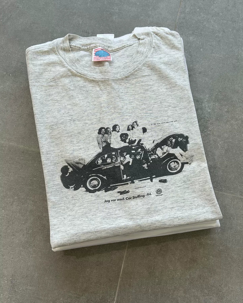 WYB STUDIO | 220g Breathable Vintage Retro Car Graphic Short-Sleeve Tee