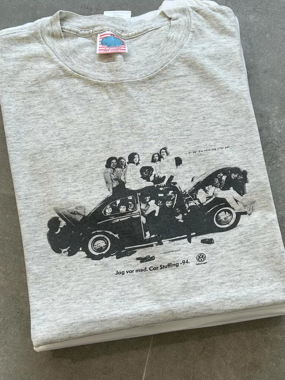 WYB STUDIO | 220g Breathable Vintage Retro Car Graphic Short-Sleeve Tee