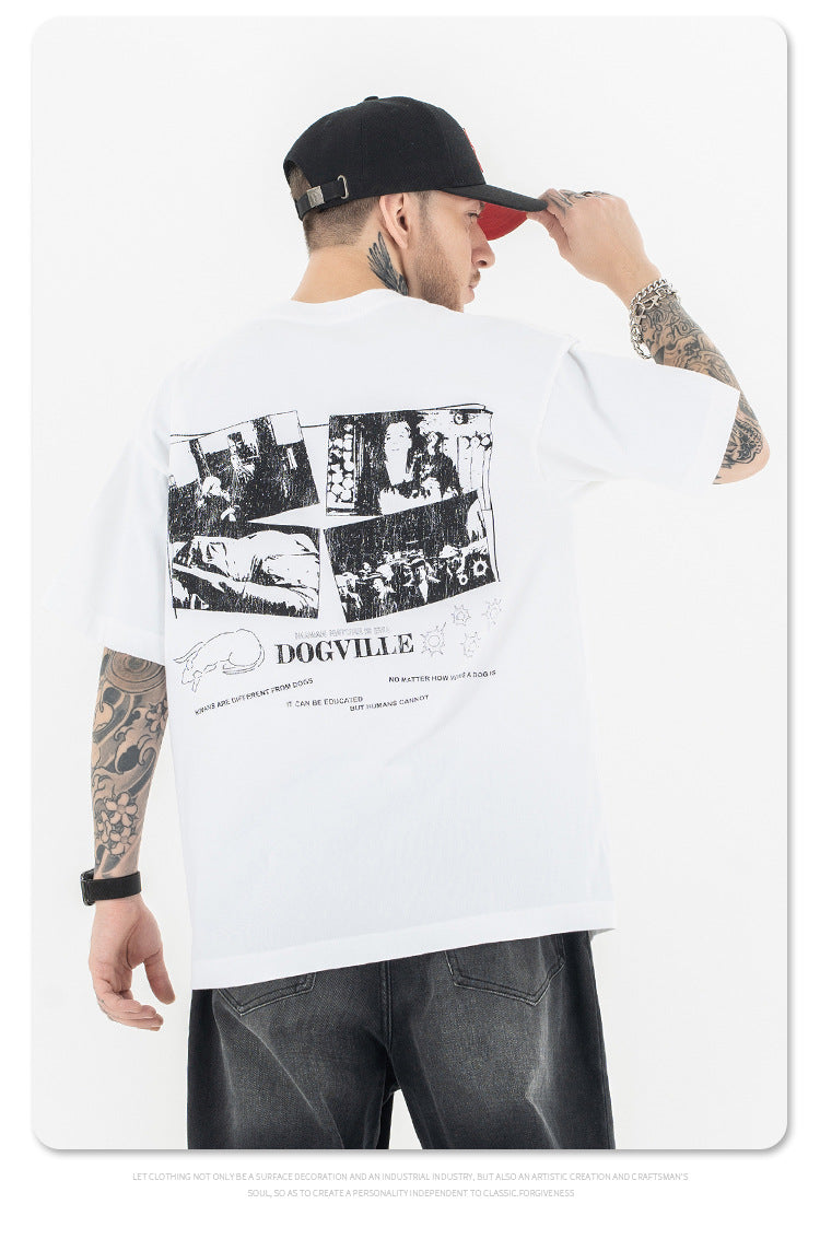 FORGIVNESS Illustration Printing Short Sleeve Tee