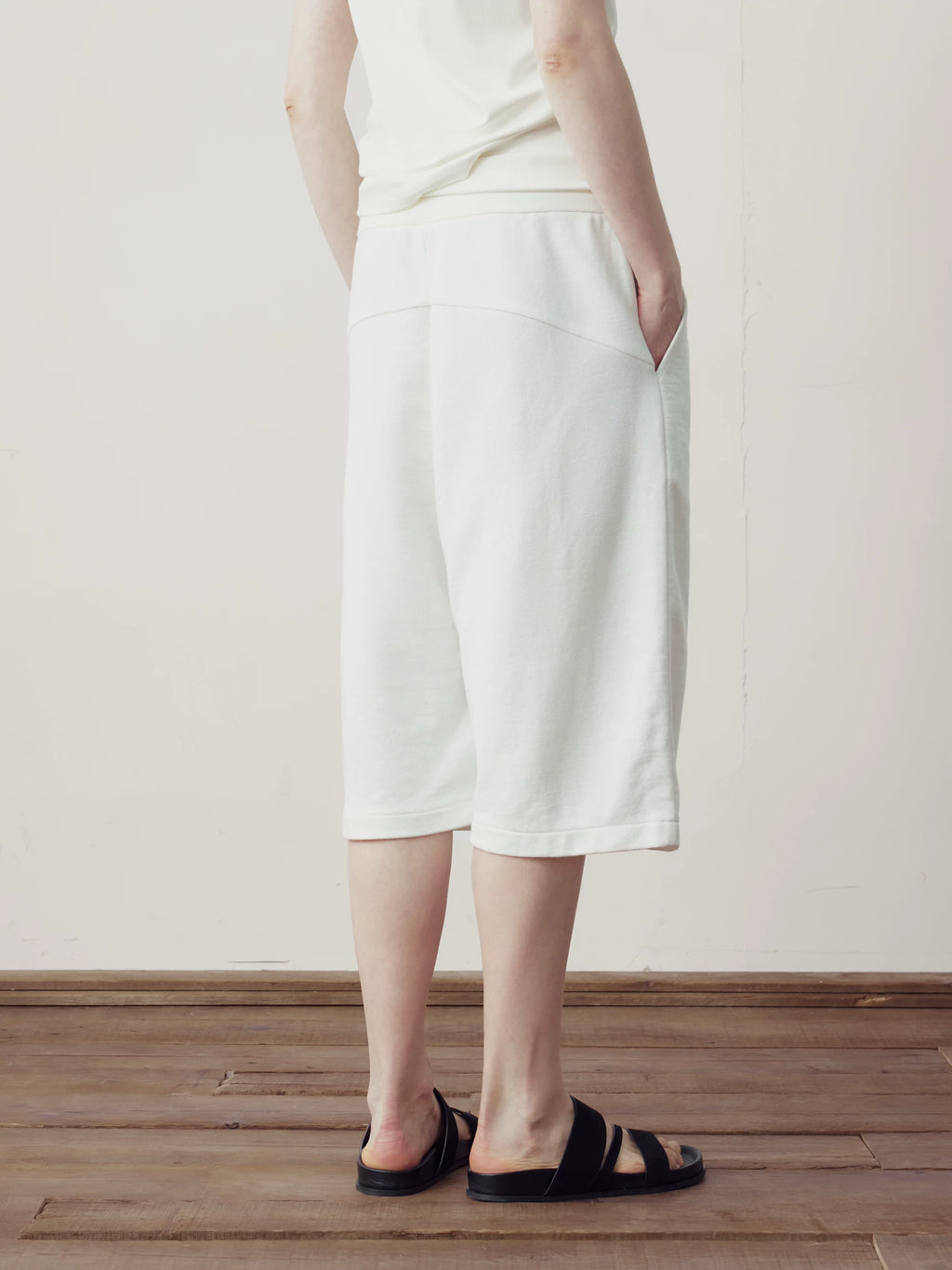 COLN Fold-waist Casual Sweatpants
