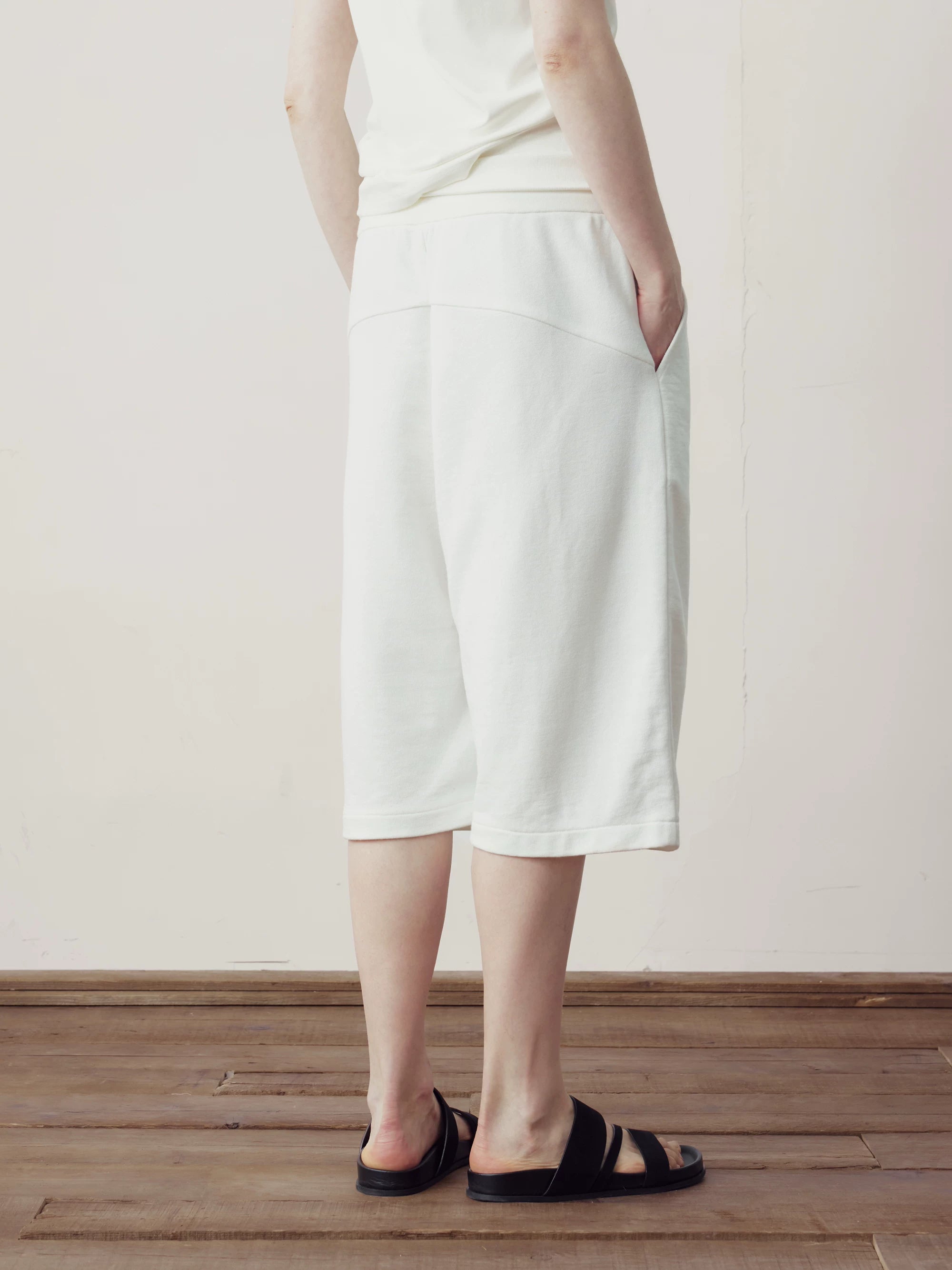 COLN Fold-waist Casual Sweatpants