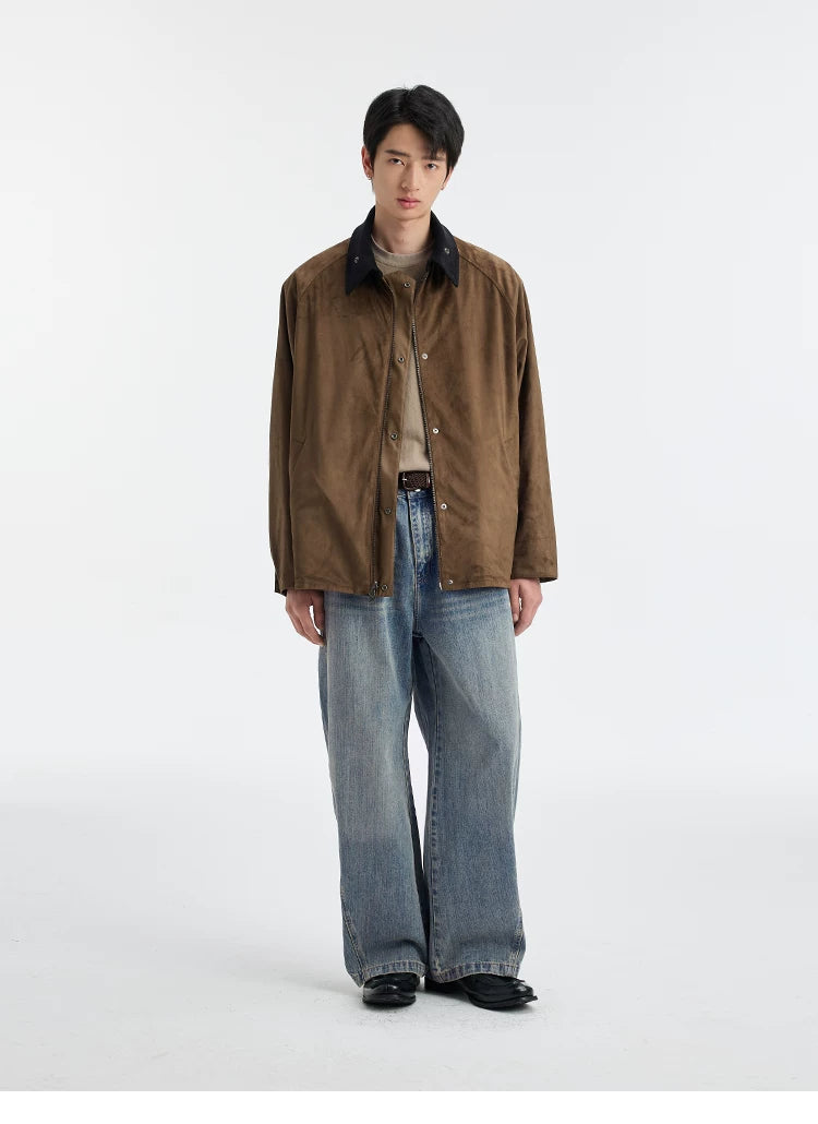 BUTTBILL Vintage Stitched Casual Jeans